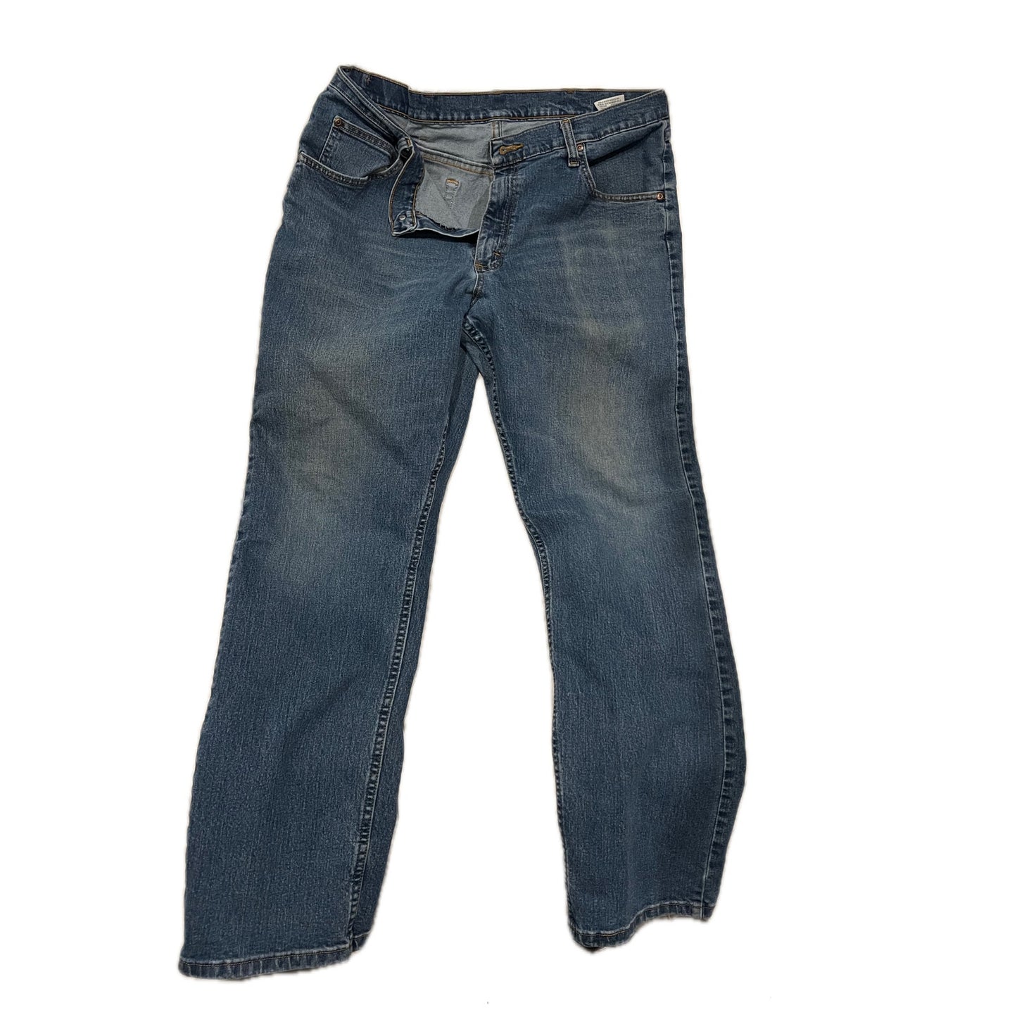 Wrangler Jean droit bleu 36x32