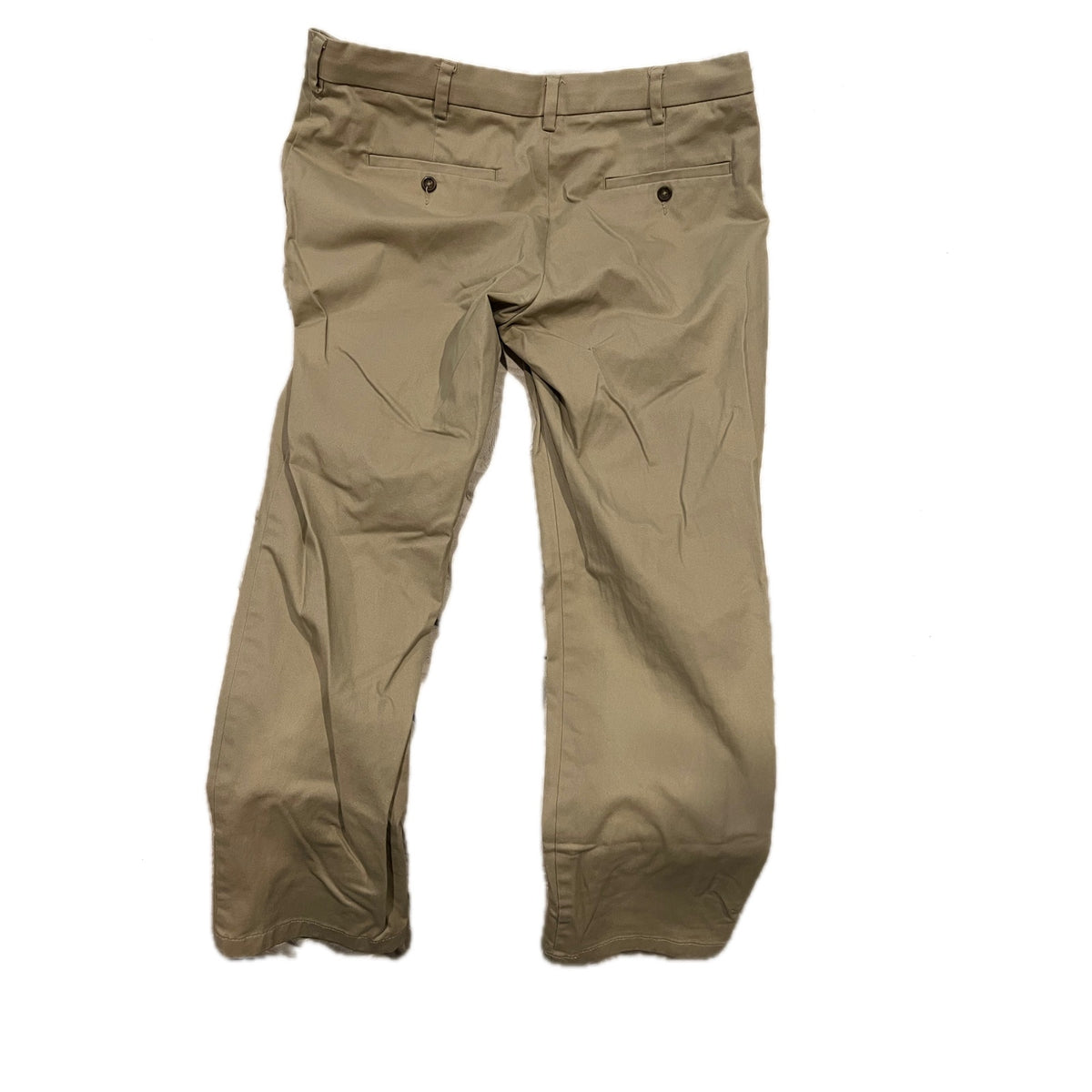 George Tan Flat Font Dress Pants Mens 36x30