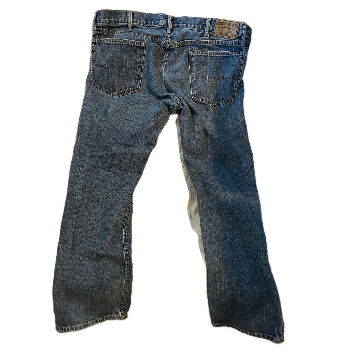 Jeans Polo Ralph Lauren Varice Slim Droit Bleus 38x30