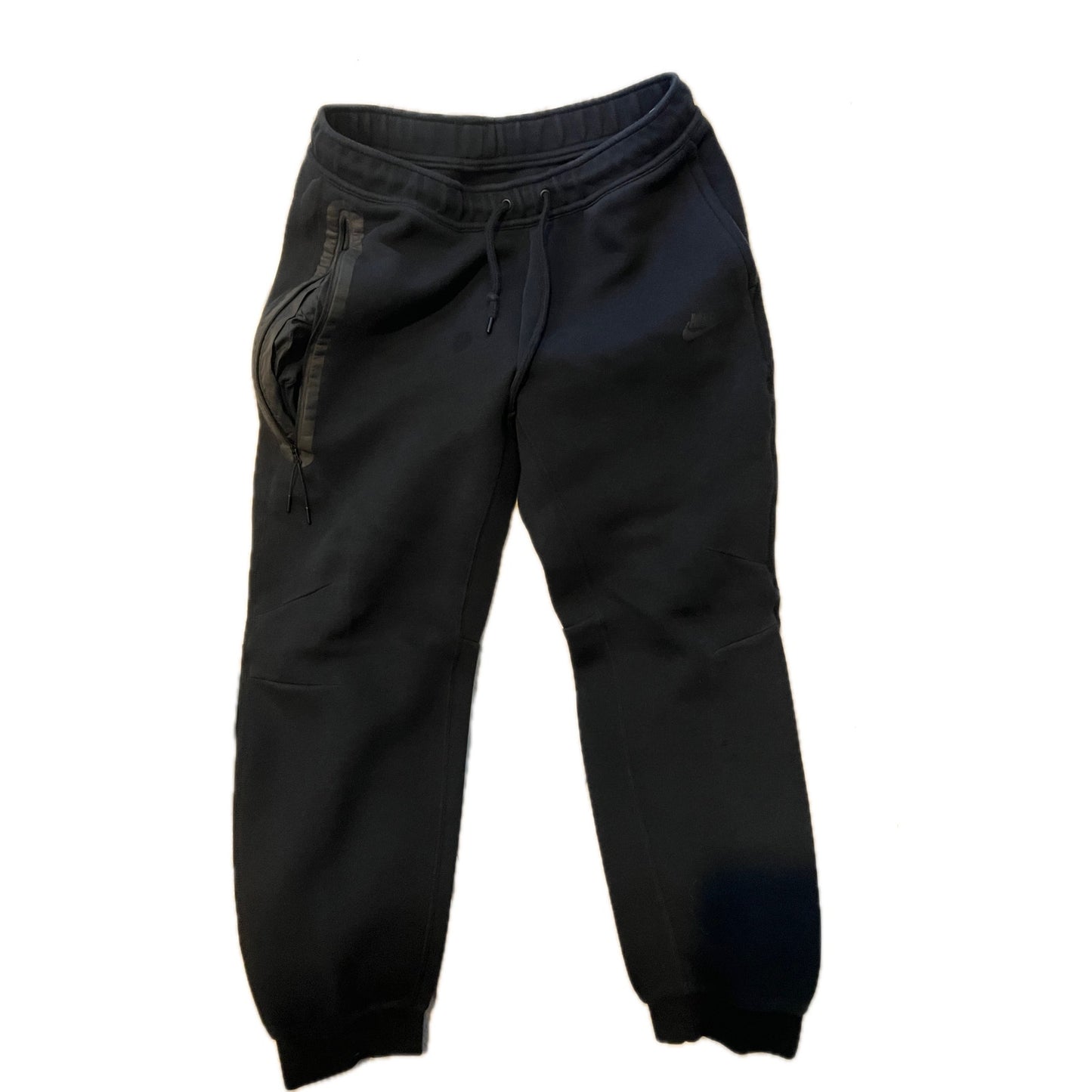 Nike Pantalon de survêtement avec poches zippées et chevilles resserrées Noir Homme Large