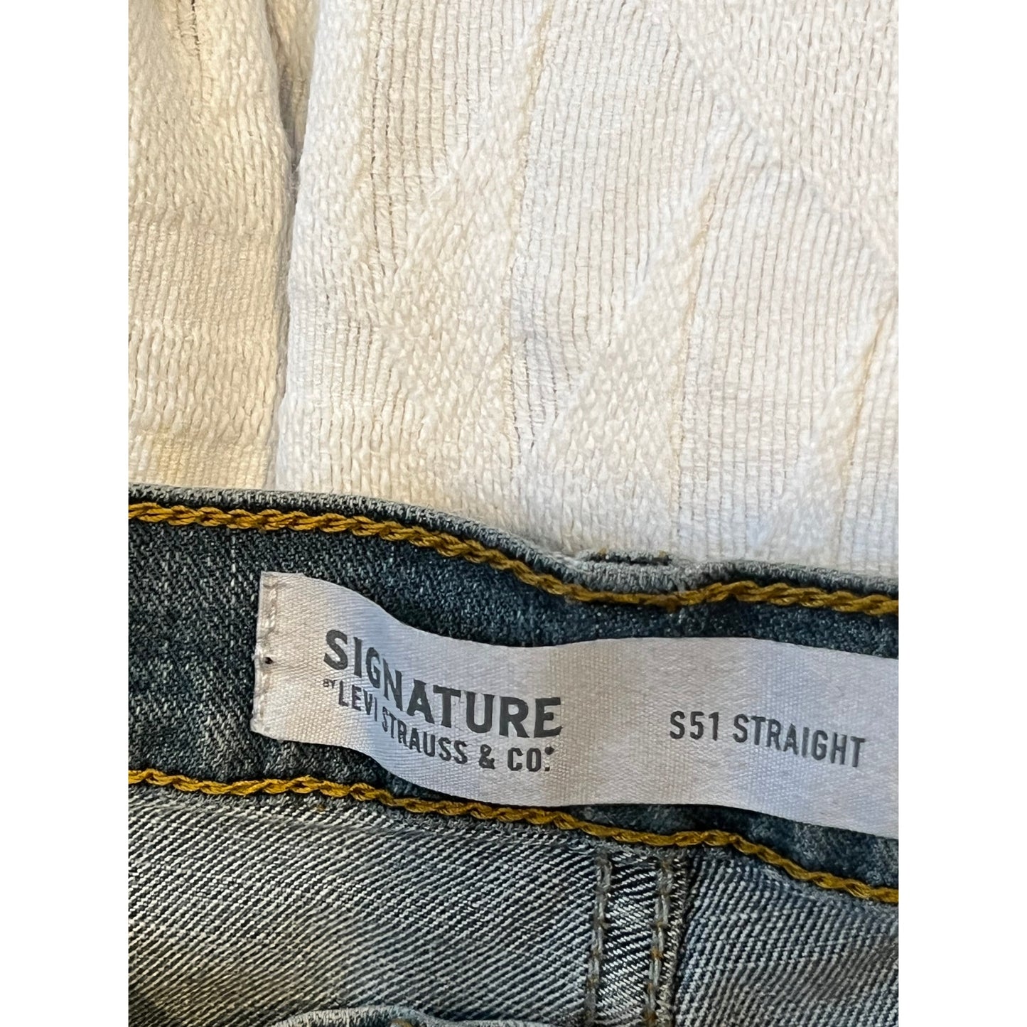 Levi's Signature S51 Straight Jeans Mens 36x32