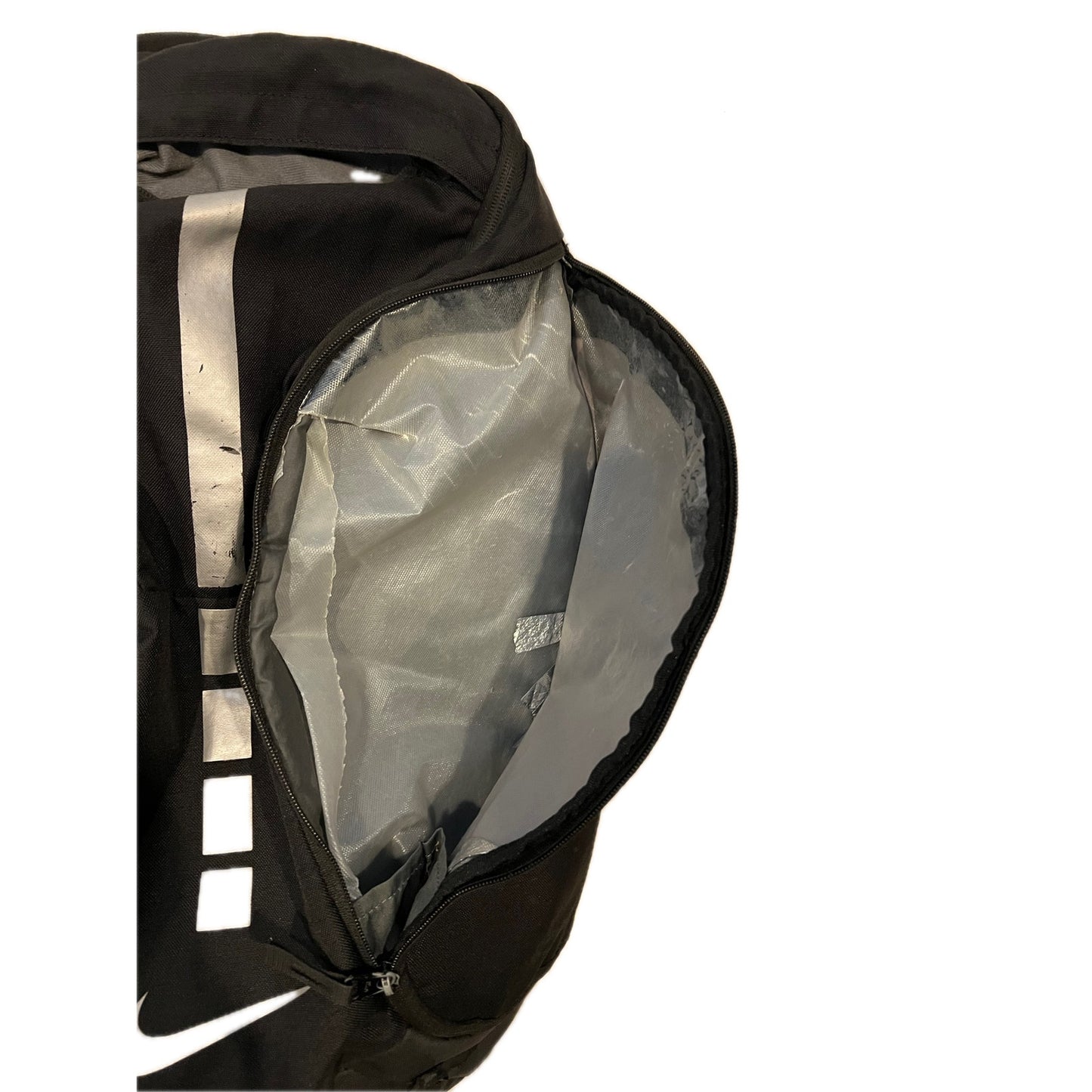 Nike Elite Gamebag Black Silver Backpack Classic Version