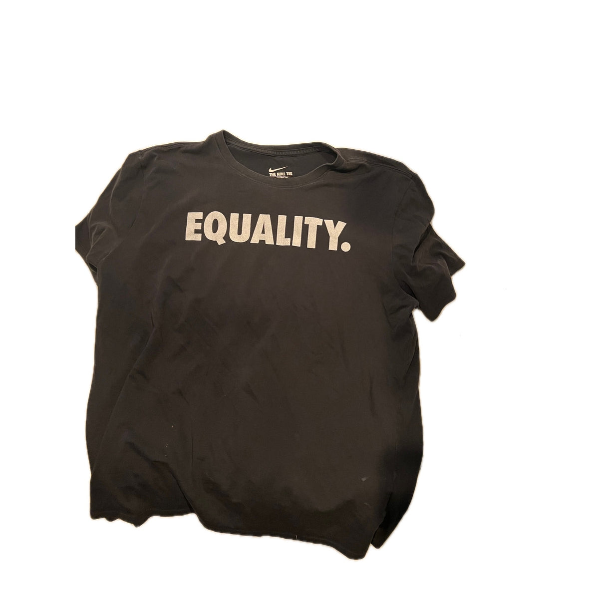 The Nike Tee Athletic Cut Equality Black T-Shirt Mens XL