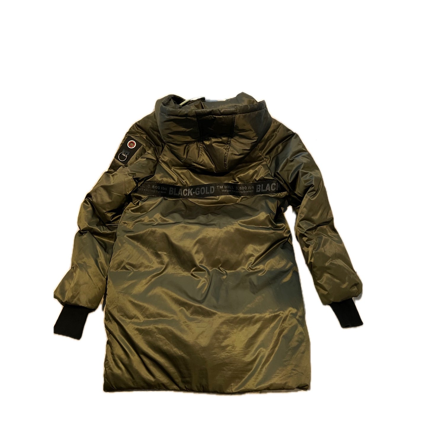 Doudoune Parka Flowsion Noir Or Vert Femme Taille L