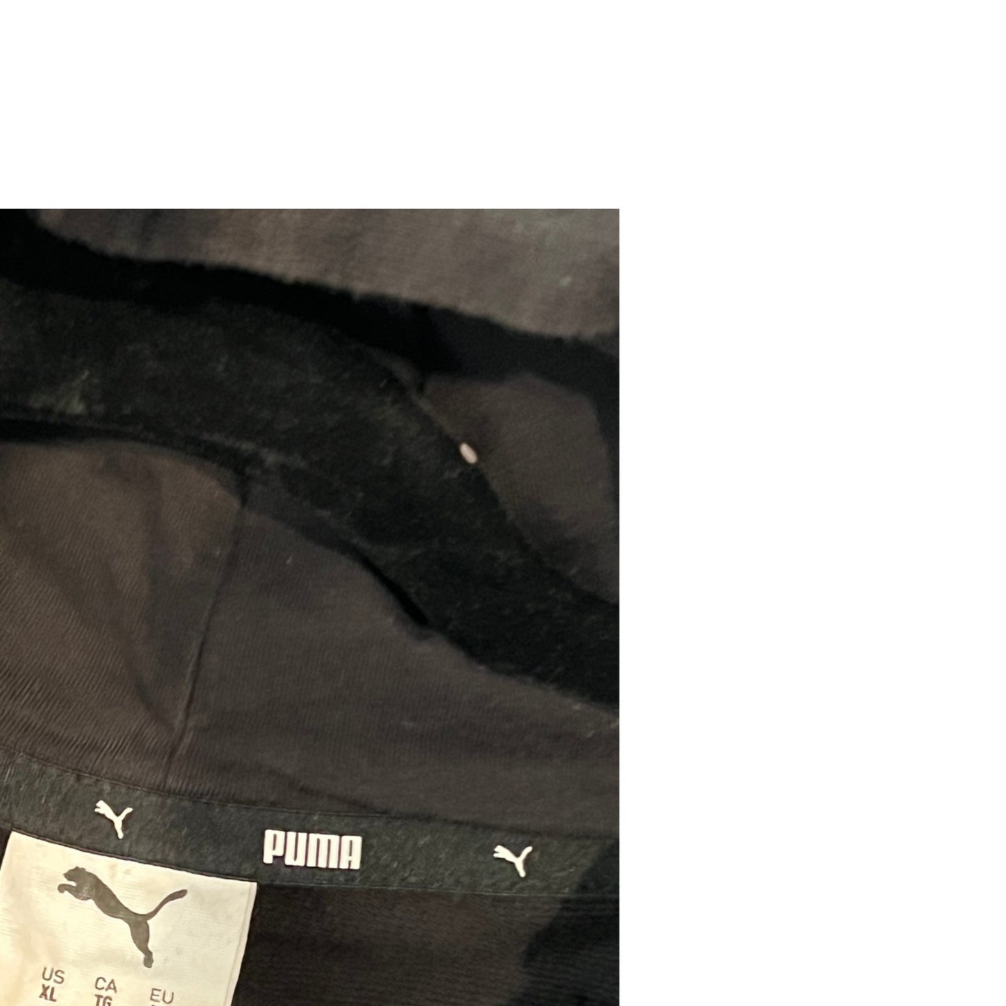 Puma Westfield NJ  Black Hoodie Pullover Sweatshirt Mens XL