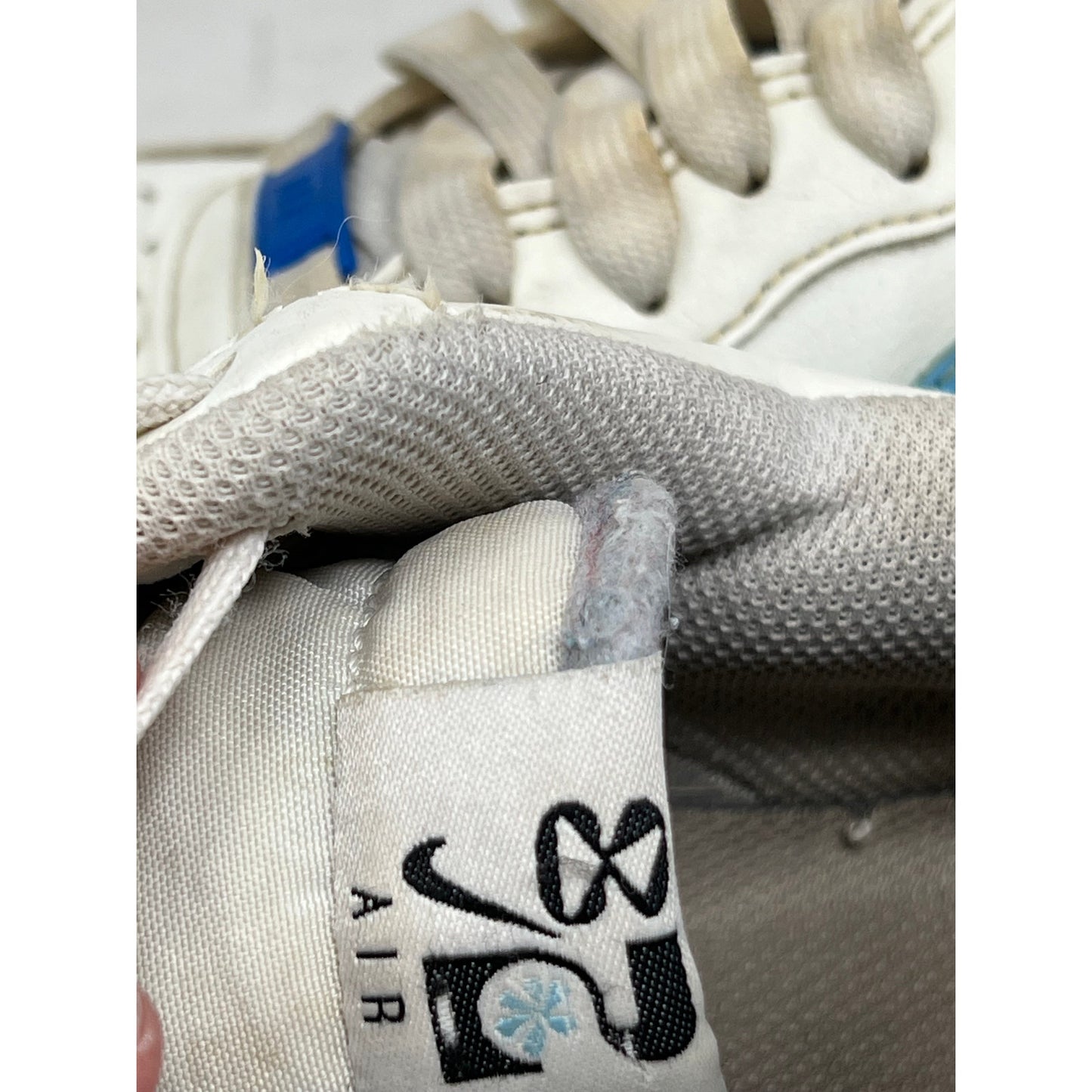 Nike Air Force 1 Low 07 LV8 82 Dble Swoosh Med Blue Mens 9.5