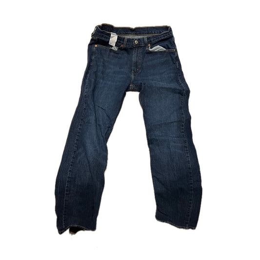 wLevi's 505 Regular Straight Leg Black Jeans Mens 34x34