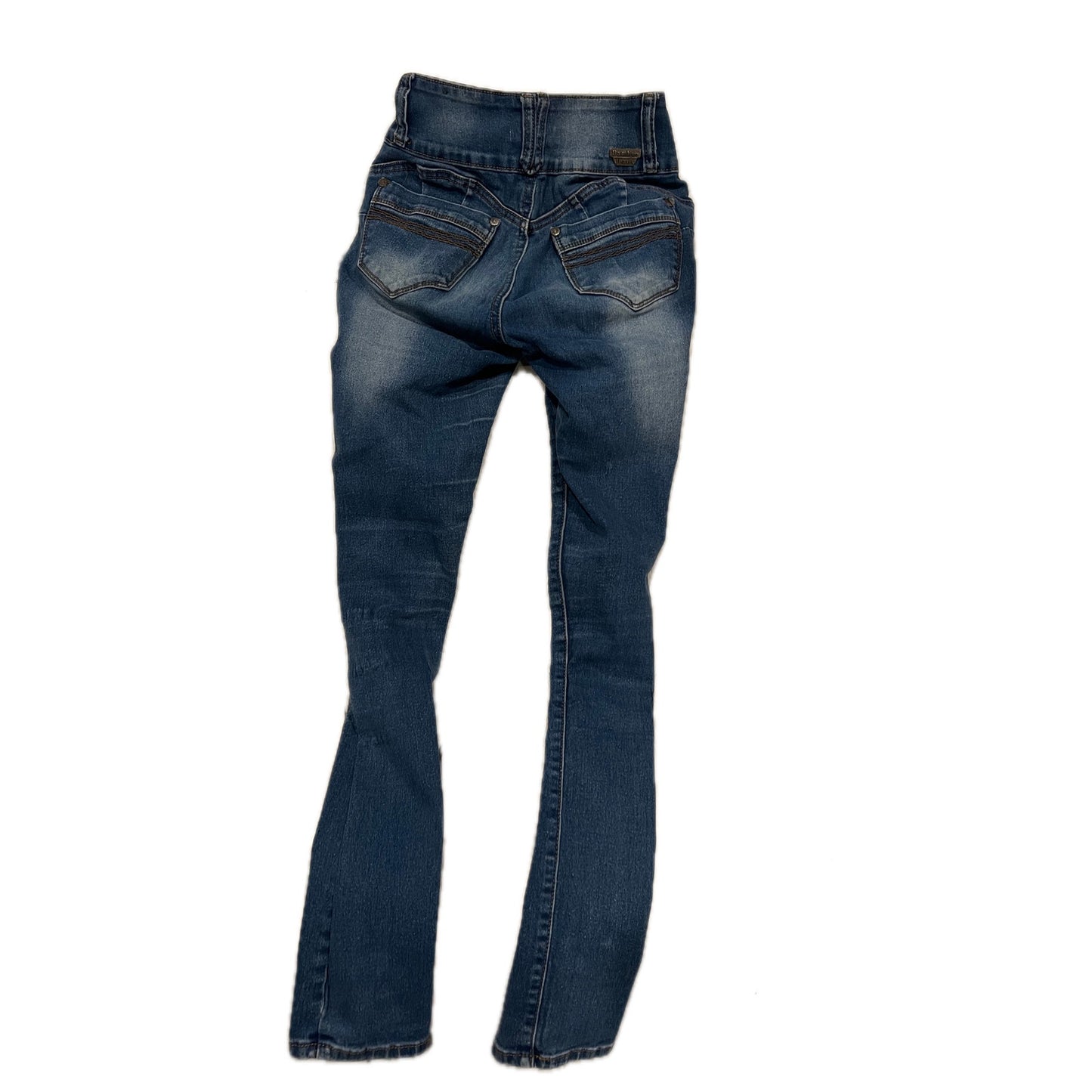 Bamboo Jeans Skinny Jeans tiro medio de mujer 2 23x29