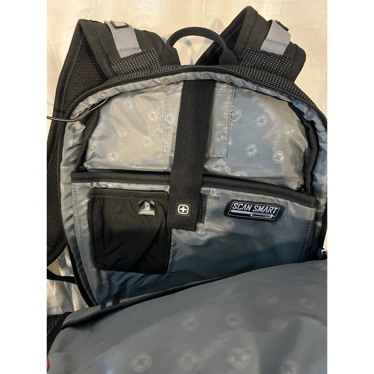 Swiss Gear Cecil Laptop Backpack Black Red