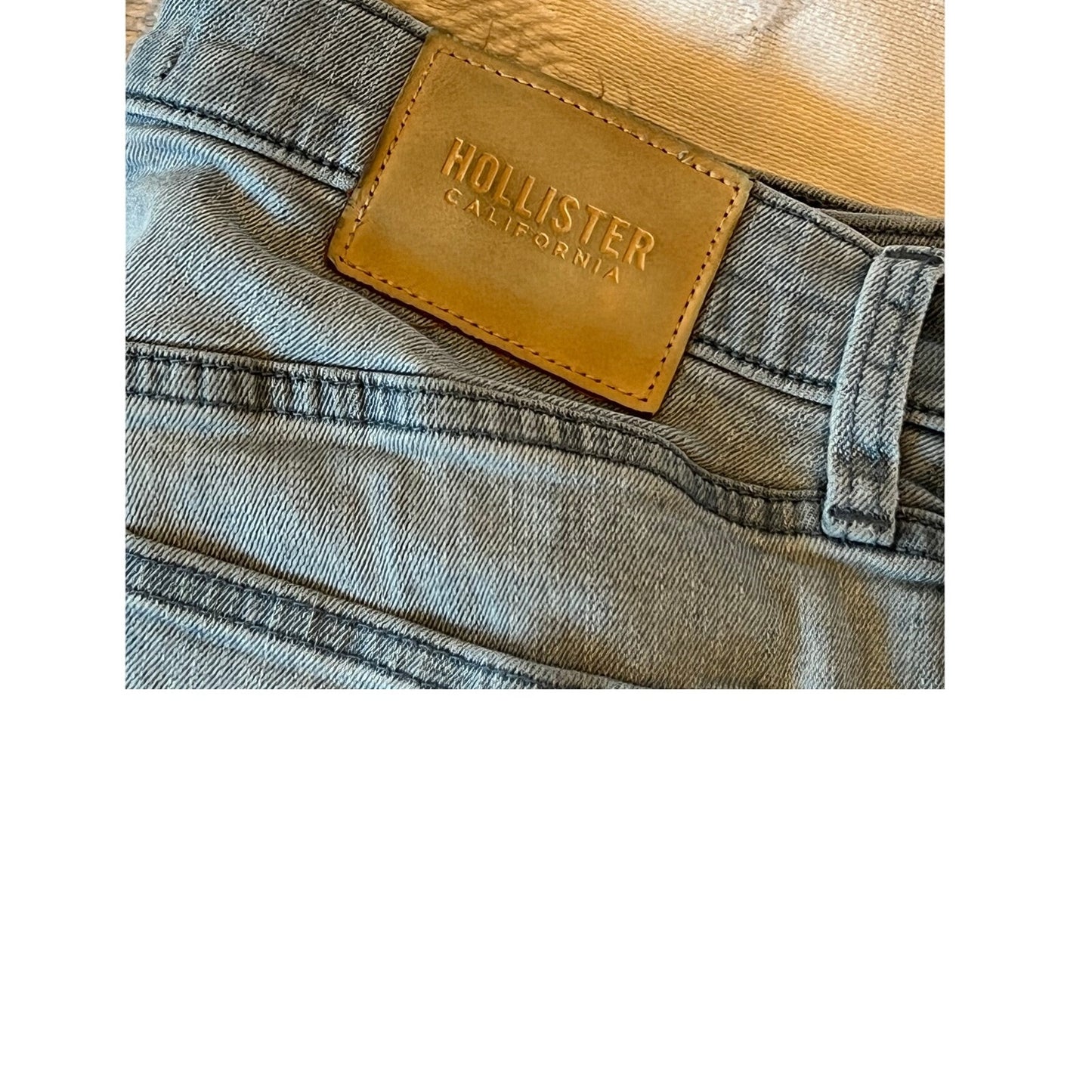 Hollister Stacked Skinny Jeans Mens 31x32