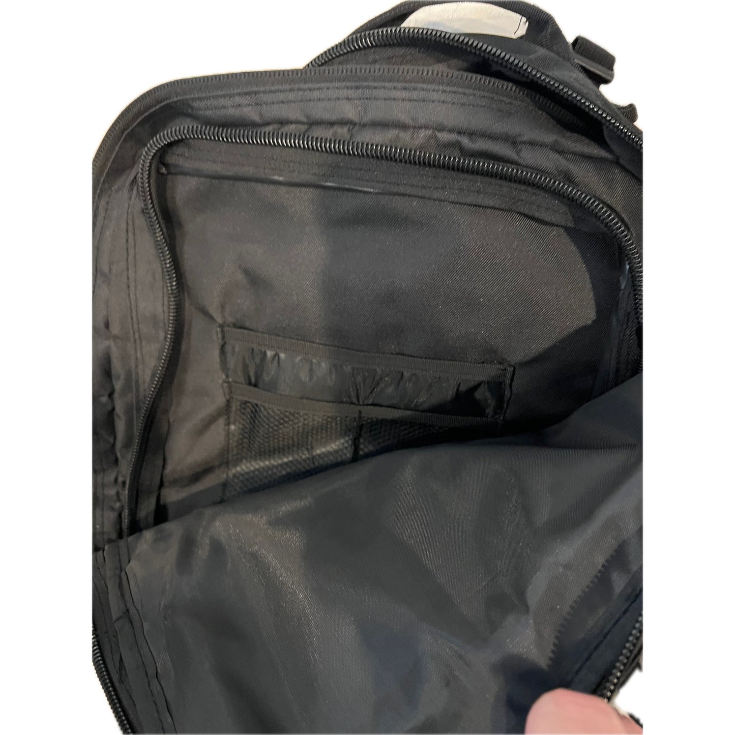 Generic Black Canvas Tactical Backpack