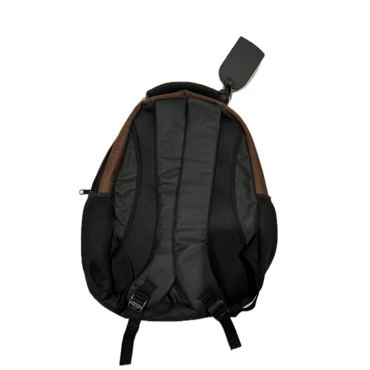 Hiram Bingham Belmond Train Brown Suede Feel Backpack