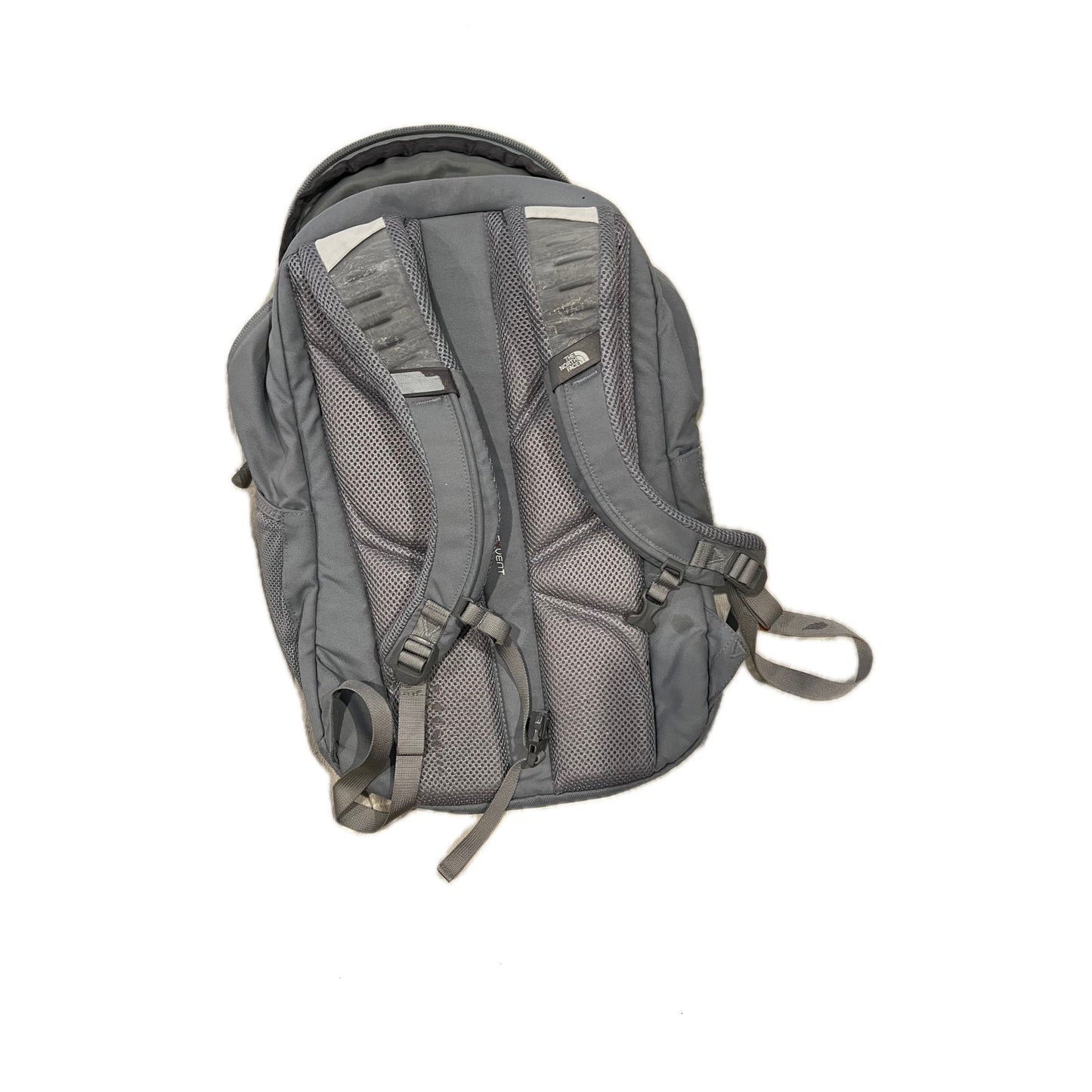 The North Face Jester Creme Green Gray Backpack