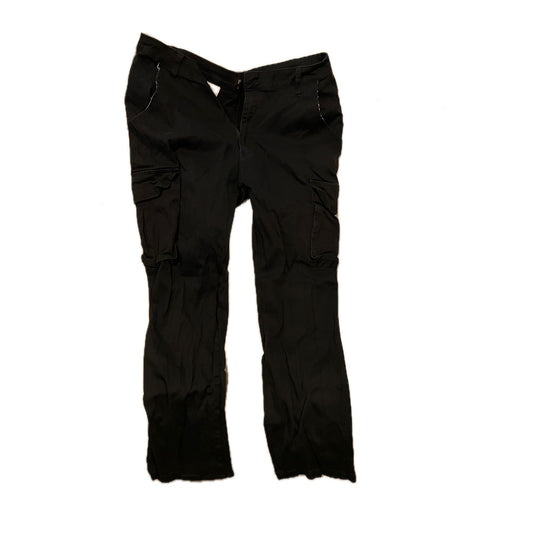 Blue Rock Black Cargo Chino Pants Mens 38x28