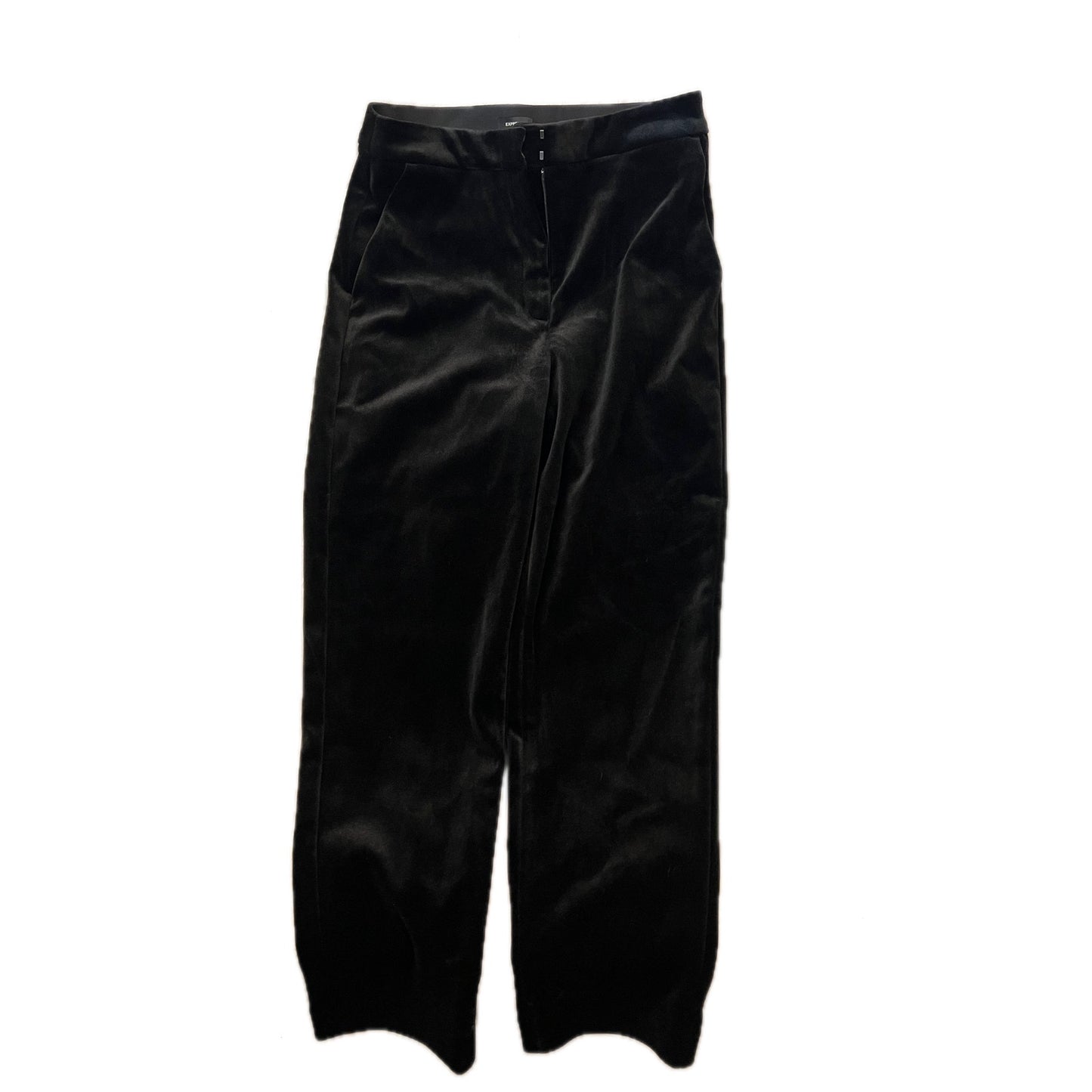 Pantalones rectos Express Editor de tiro alto para mujer 8R 27x27