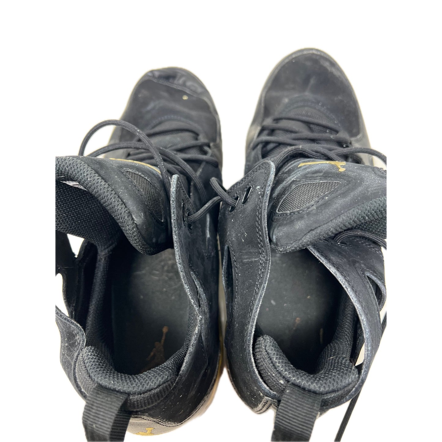 Nike Jordan Flight Club 91 Black Metallic Gold 2021 Mens 11