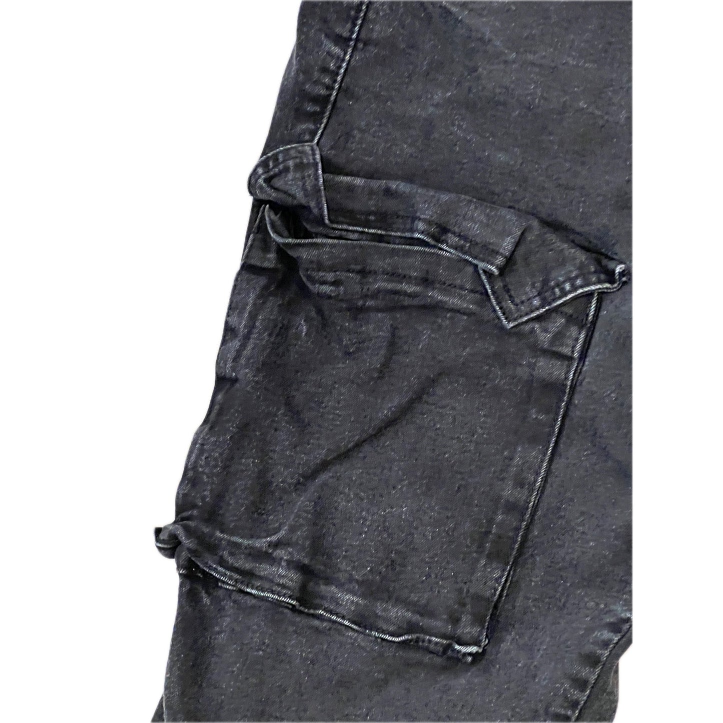 Fashion Nova Men Flared Fit Black Jeans Mens 32x28