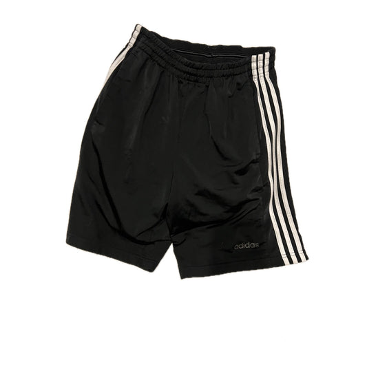 Adidas Black White Three Strip Training Shorts Mens M