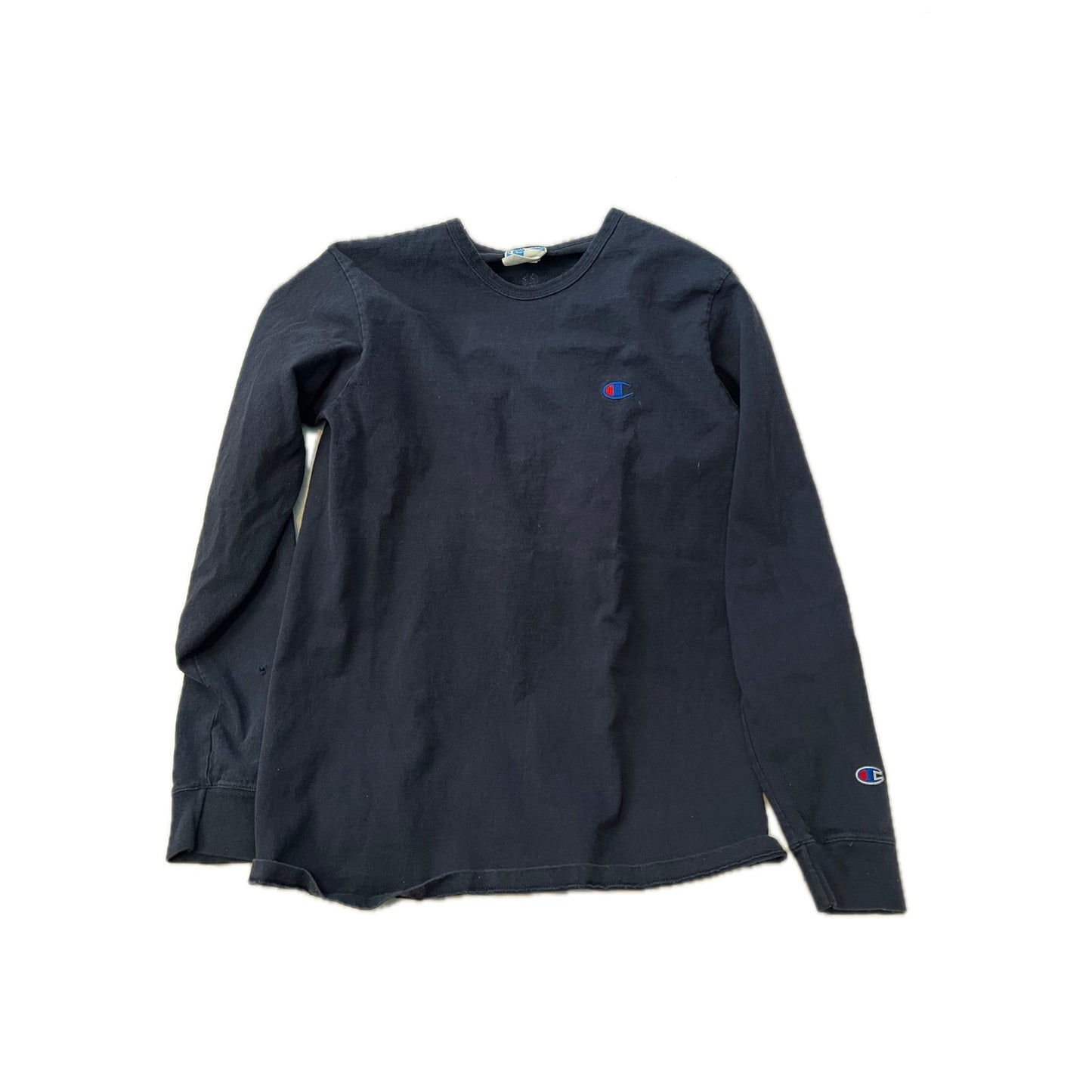 T-shirt à manches longues Champion bleu homme taille L