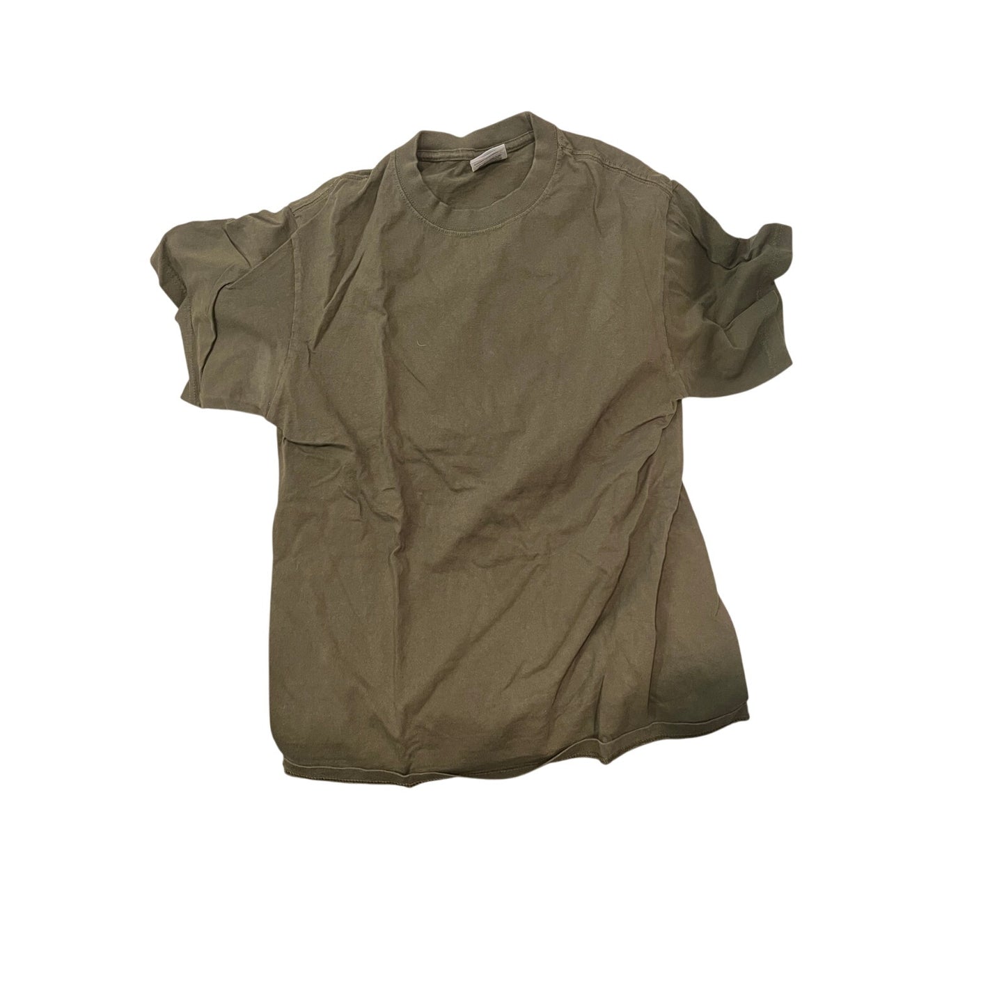 Shaka Wear Khaki Drab Green Super Max Heavy T-Shirt Mens L