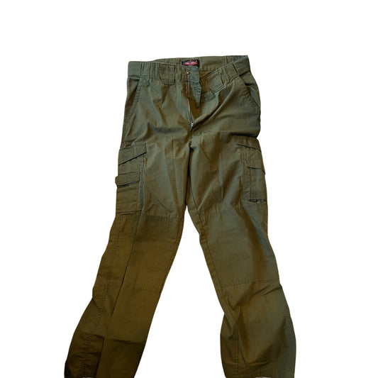 Tru Spec Straight Leg Khaki Green Cargo Jeans Mens 32x28