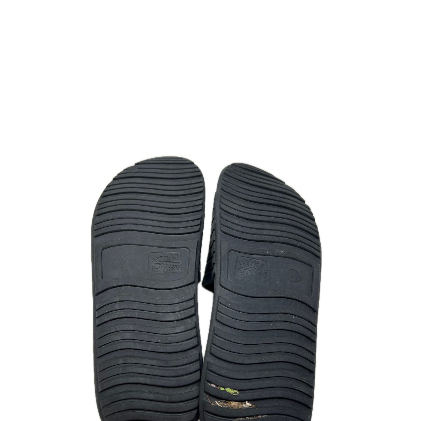 Made In USA Target Black Sandals Slides, Men's Size 11