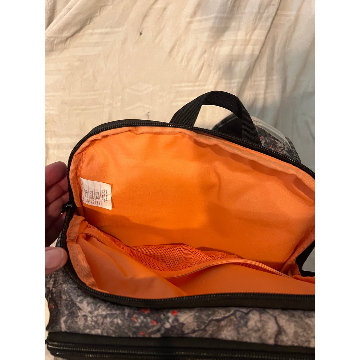 Nike Varsity Elite Backpack (32L) Mossy Oak Orange