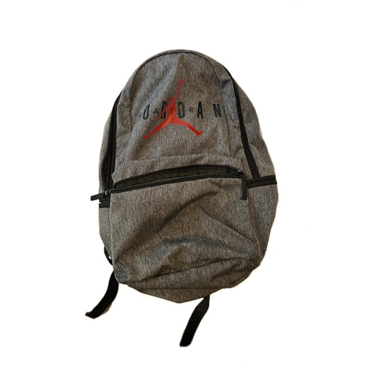 Nike Air Jordan Black Gray School Backpack 20L