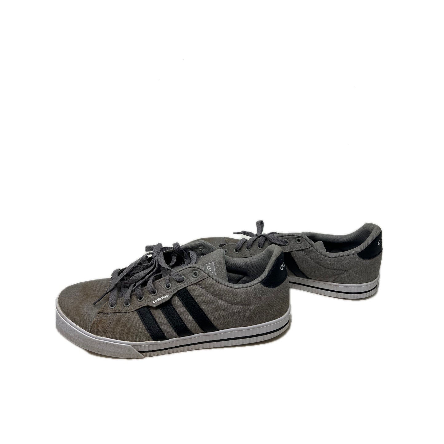adidas Daily 3.0 Grey Black Sneakers Mens 13