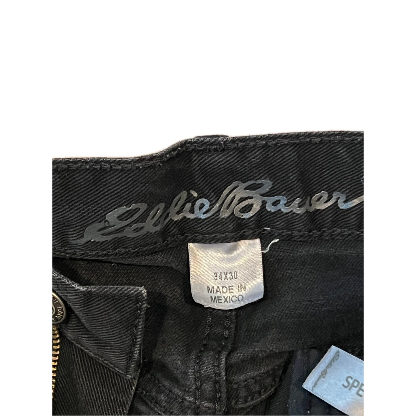 Eddie Bauer Slim Fit Black Jeans Mens 34x30