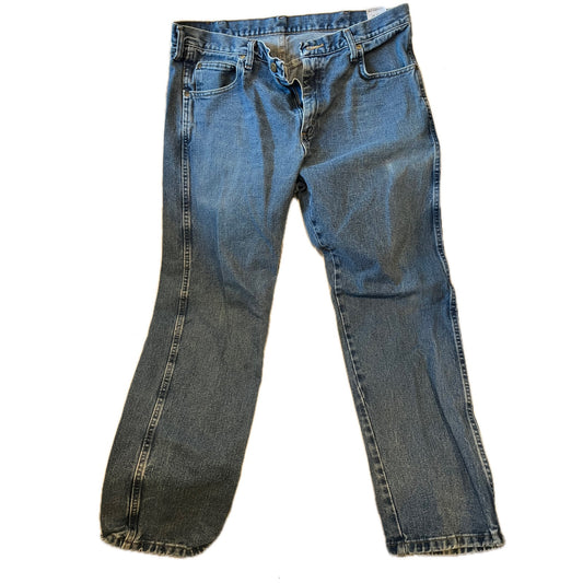 Wrangler Classic Straight Leg Jeans Mens 38x32