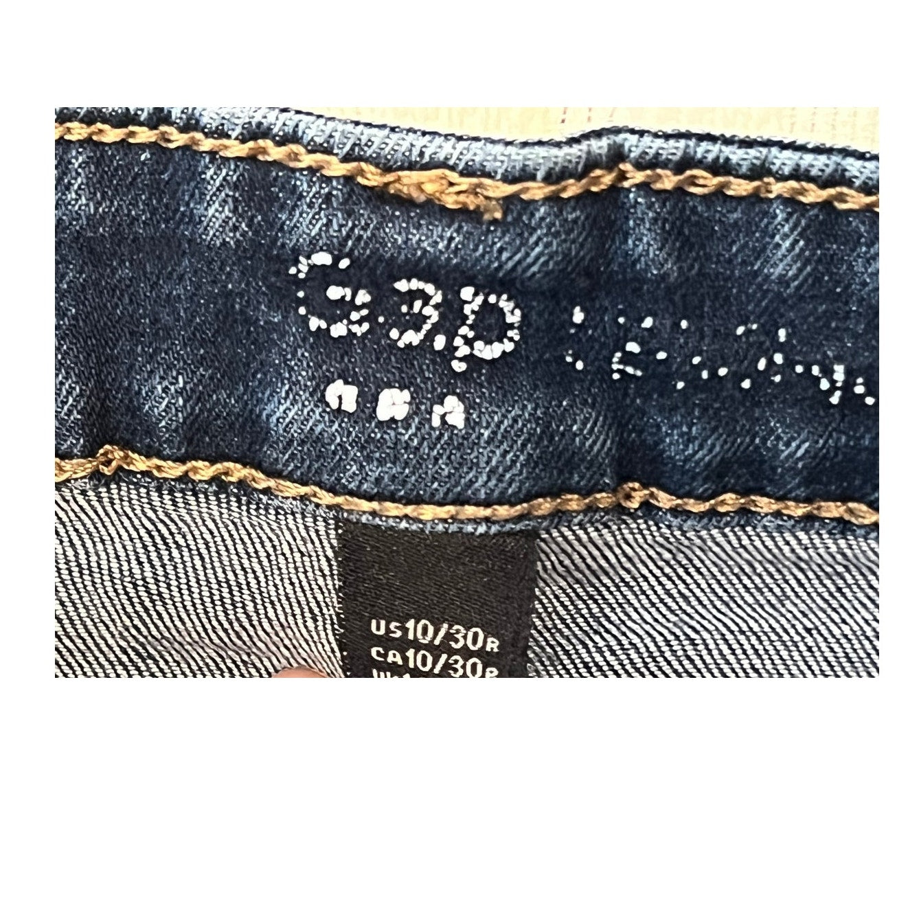 The Gap Tapered Blue Jeans Womans 10