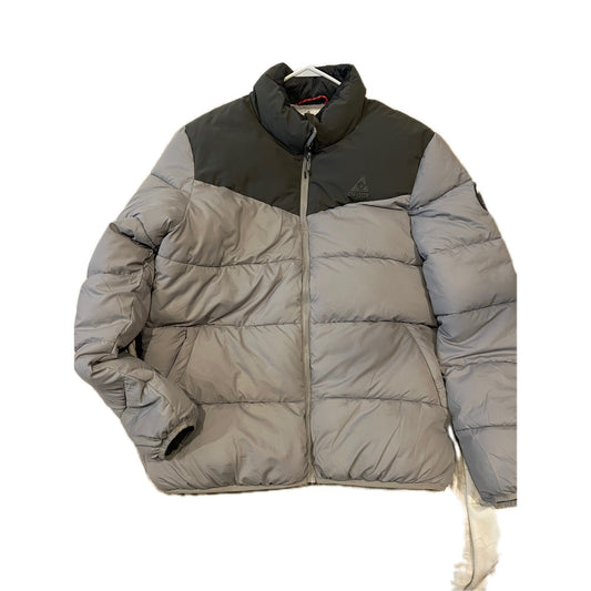 Gerry Insulated Parka/FIeld Jacket Gray Black Mens L