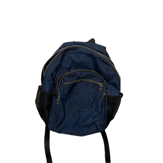 Totto Navy Blue Medium Laptop School Backpack 21L