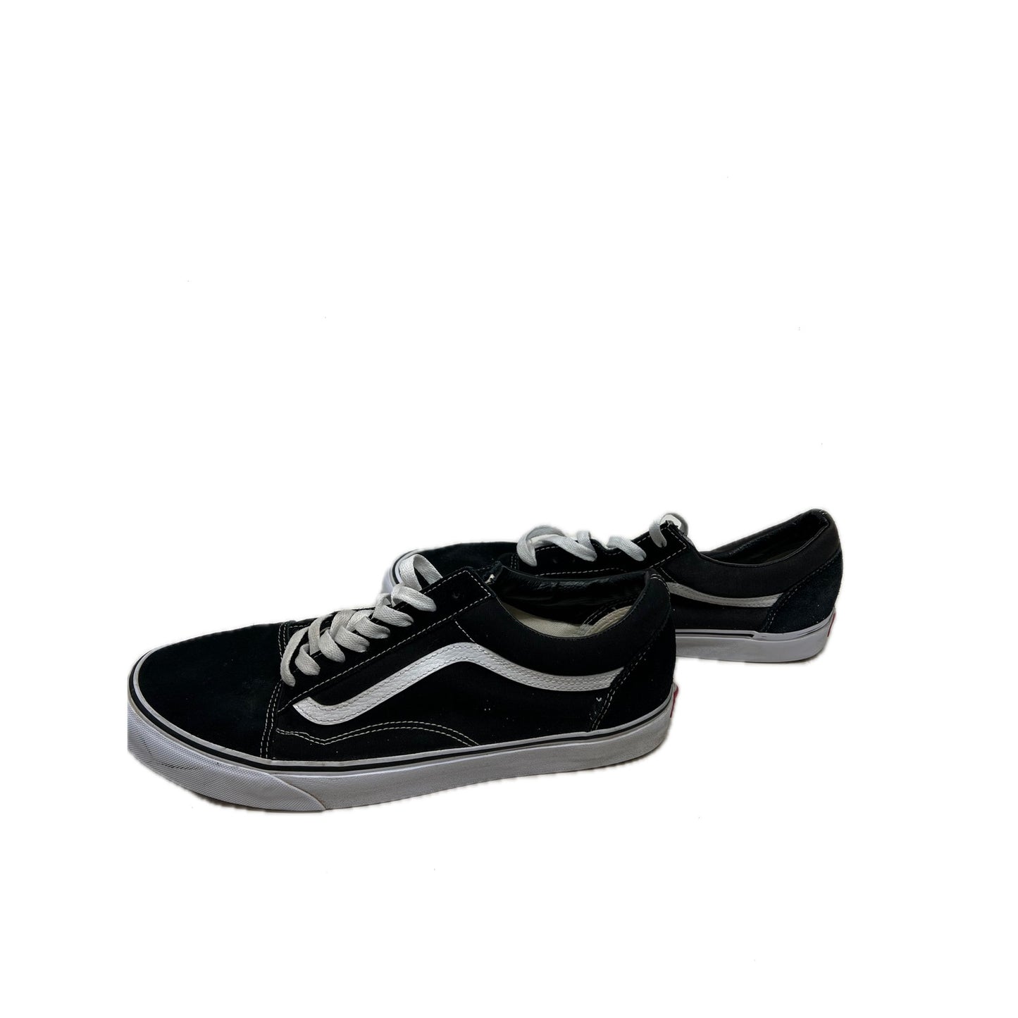 Vans Black Suede Skate Shoes Mens 13