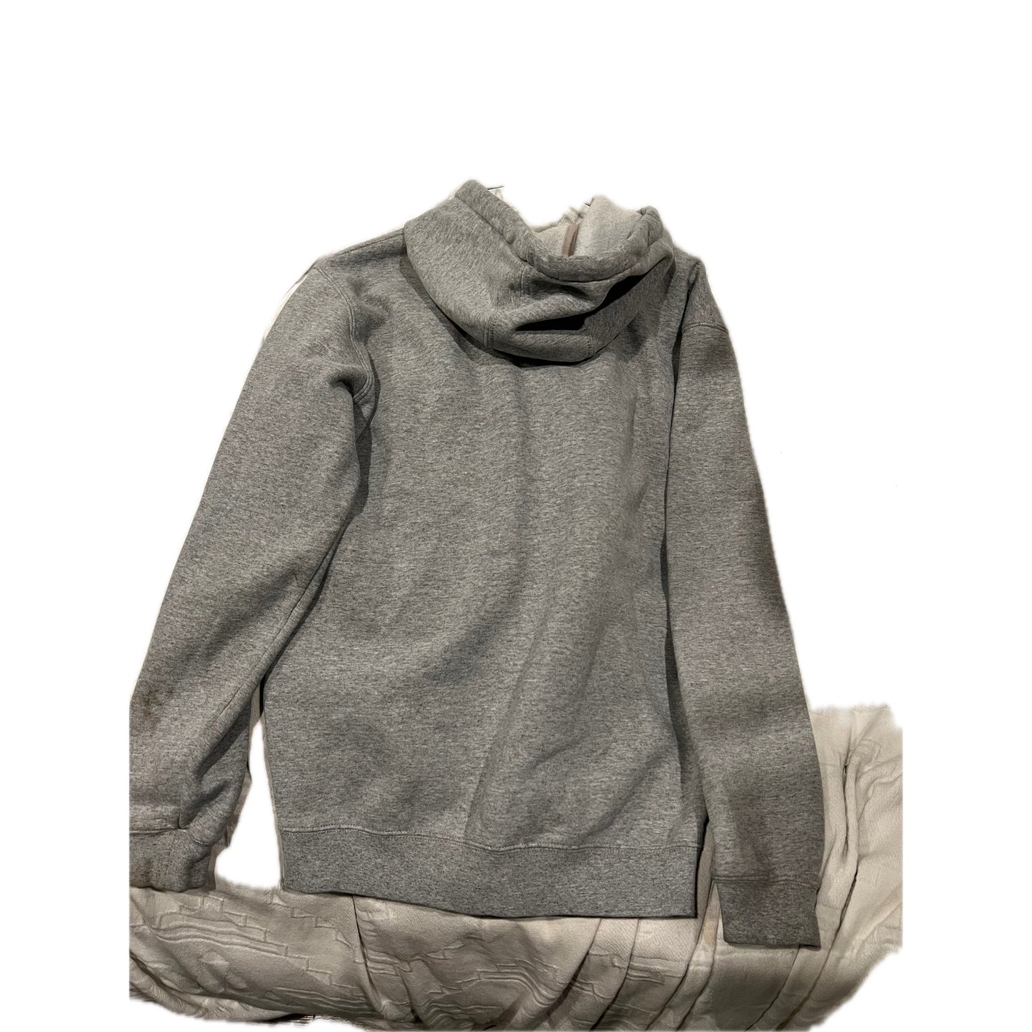 Sudadera Carhartt con Capucha Gris, de Hombre, Talla Pequeña, Corte Holgado