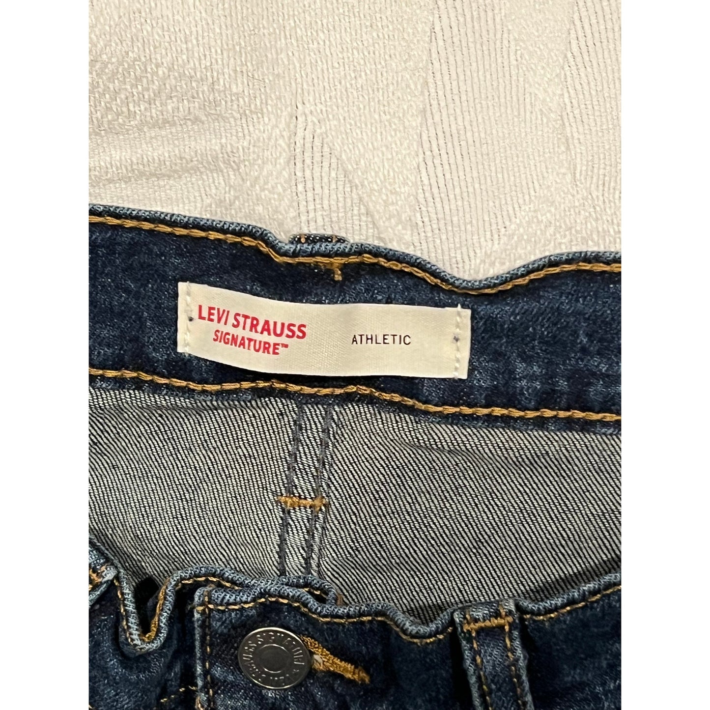 Levi's Signature Jeans atléticos azules para hombre 34x30