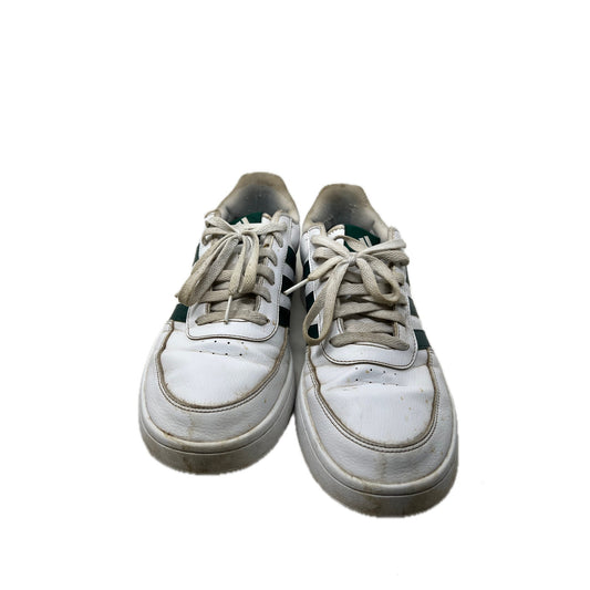 adidas Breaknet 2.0 Cloud White Collegiate Green Chaussures Homme 11