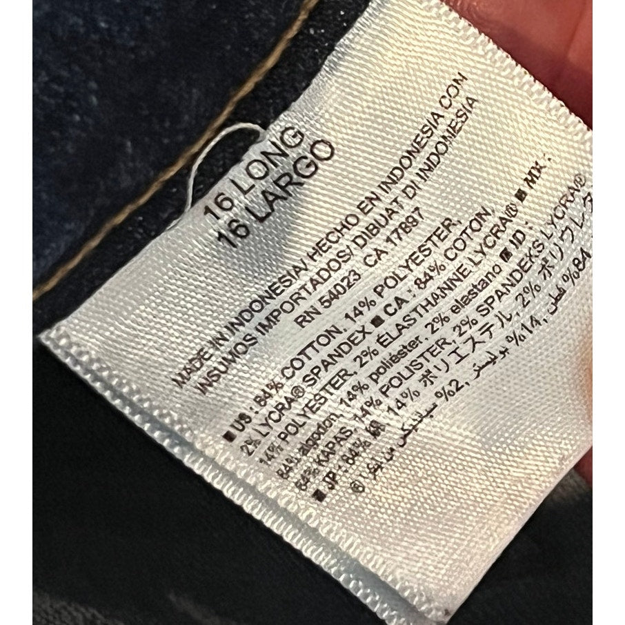 Old Navy Mid Rise Jeans, Womans Size 16 Large
