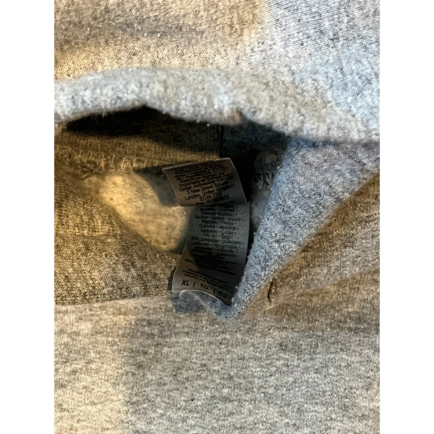 Gildan MLK Brick by Brick Sweat à capuche gris Homme XL