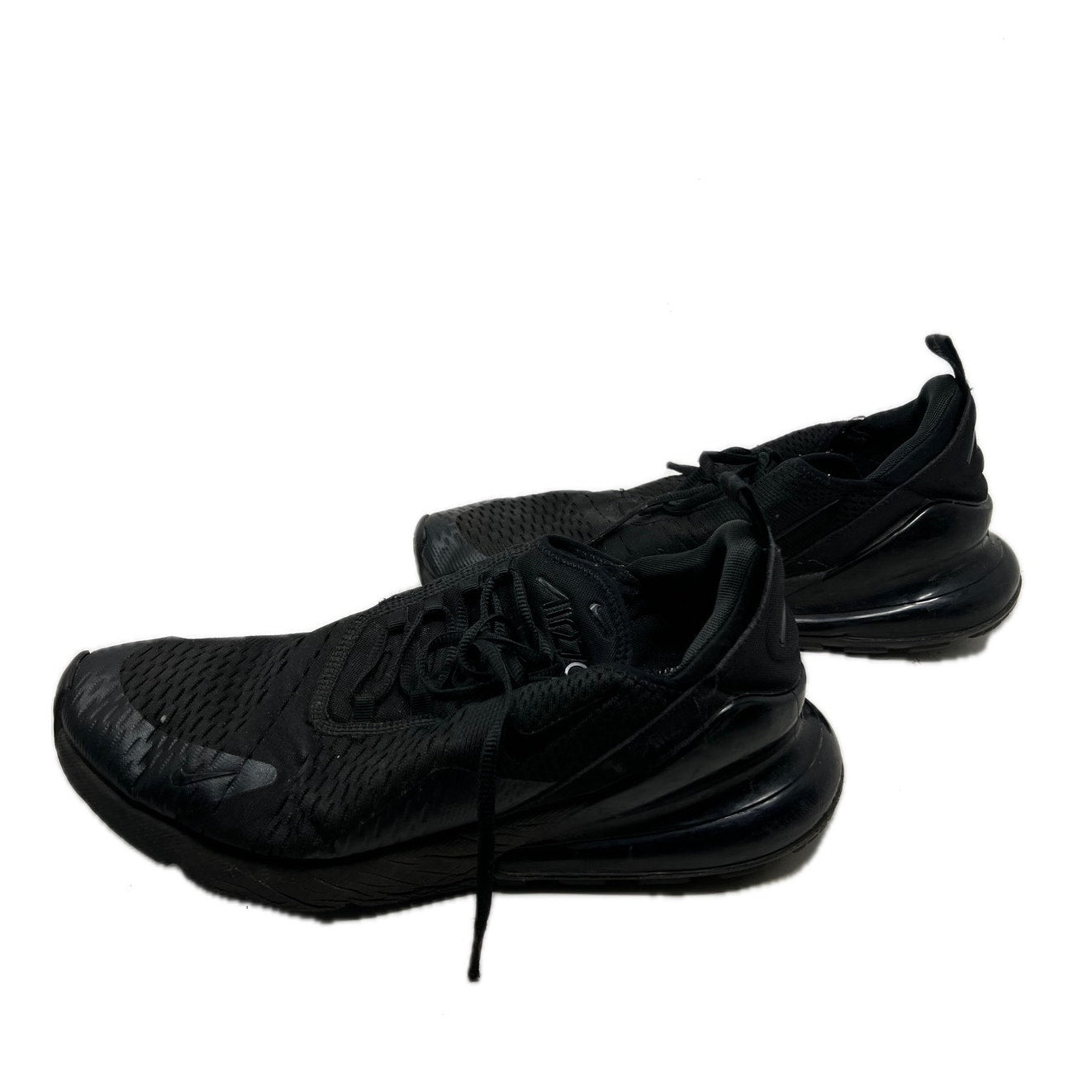 Nike Air Max 270 Triple Black para hombre, talla 13