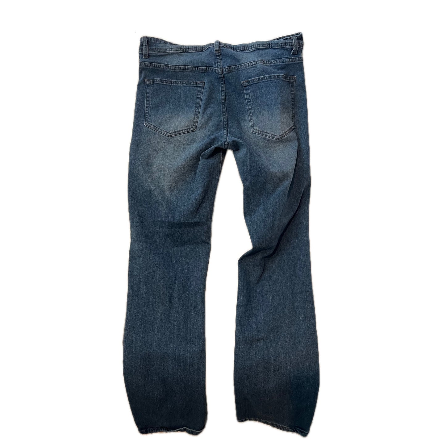 Vaqueros Streetwear Rectos Crujientes para Hombre 32x34