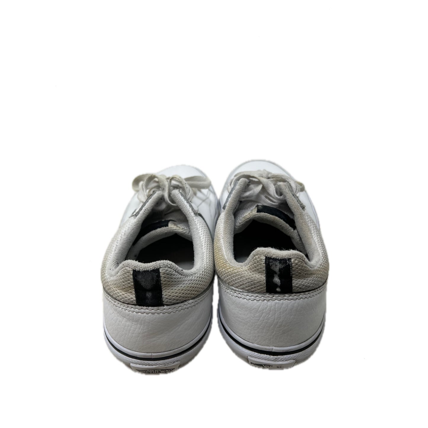 Baskets basses Vans Seldan blanches homme taille 8