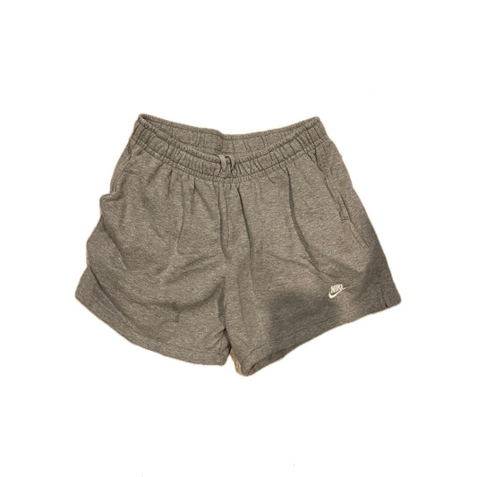 Nike Logo Gray Sweat Shorts Mens Large