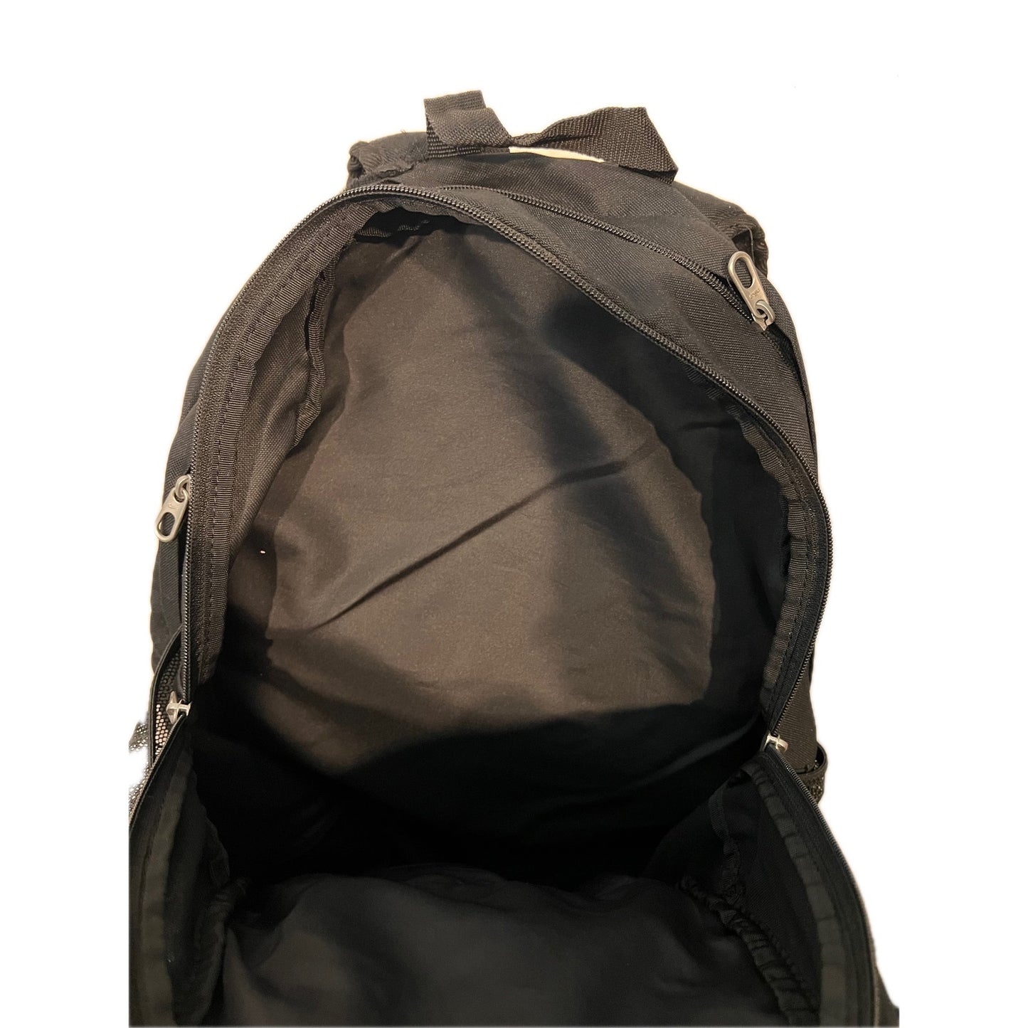 NIke Soccer Backpack Black with White Piping