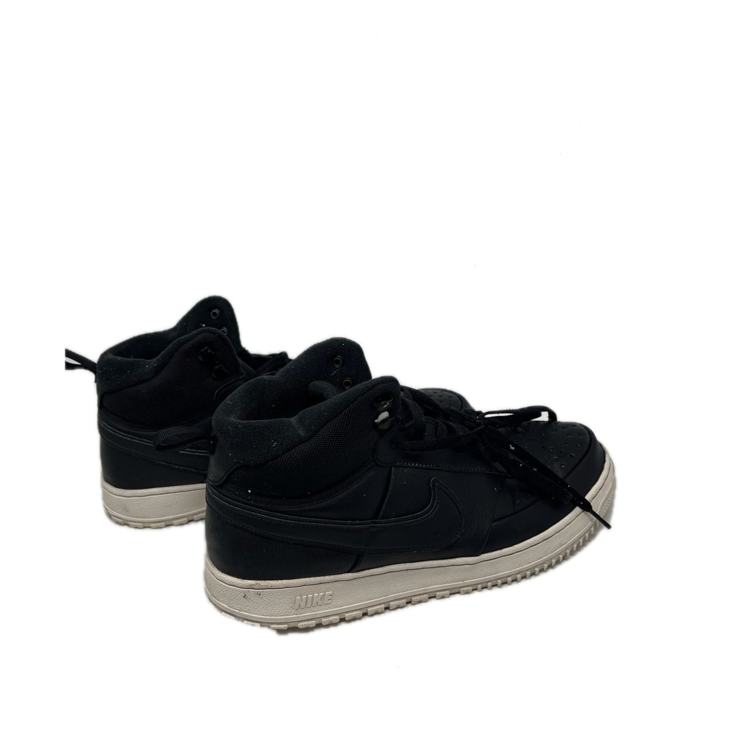 Nike Court Vision Mid Black Phantom Sneakers Mens 13