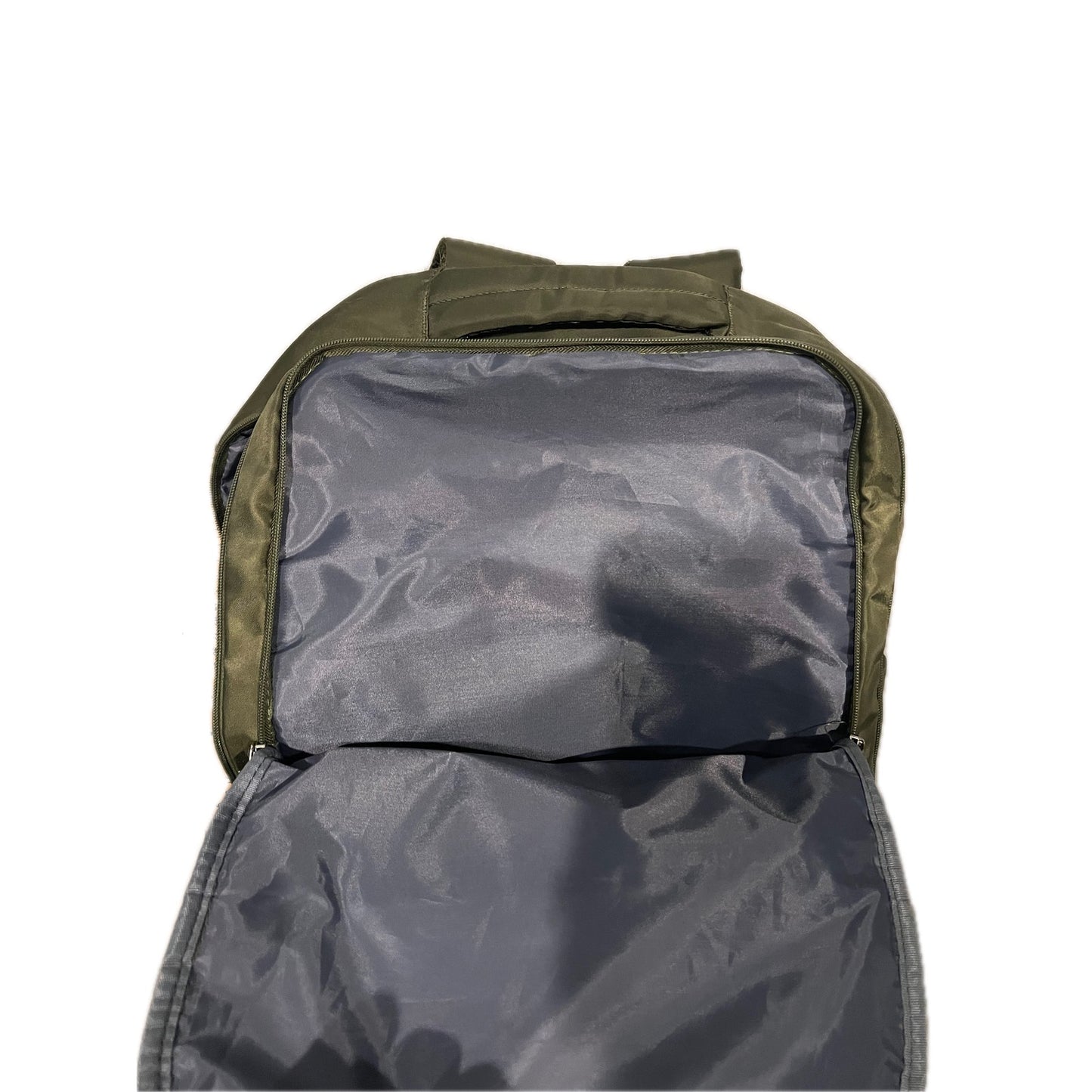 Jiaxing Jinboer Clamshell Green Travel Backpack
