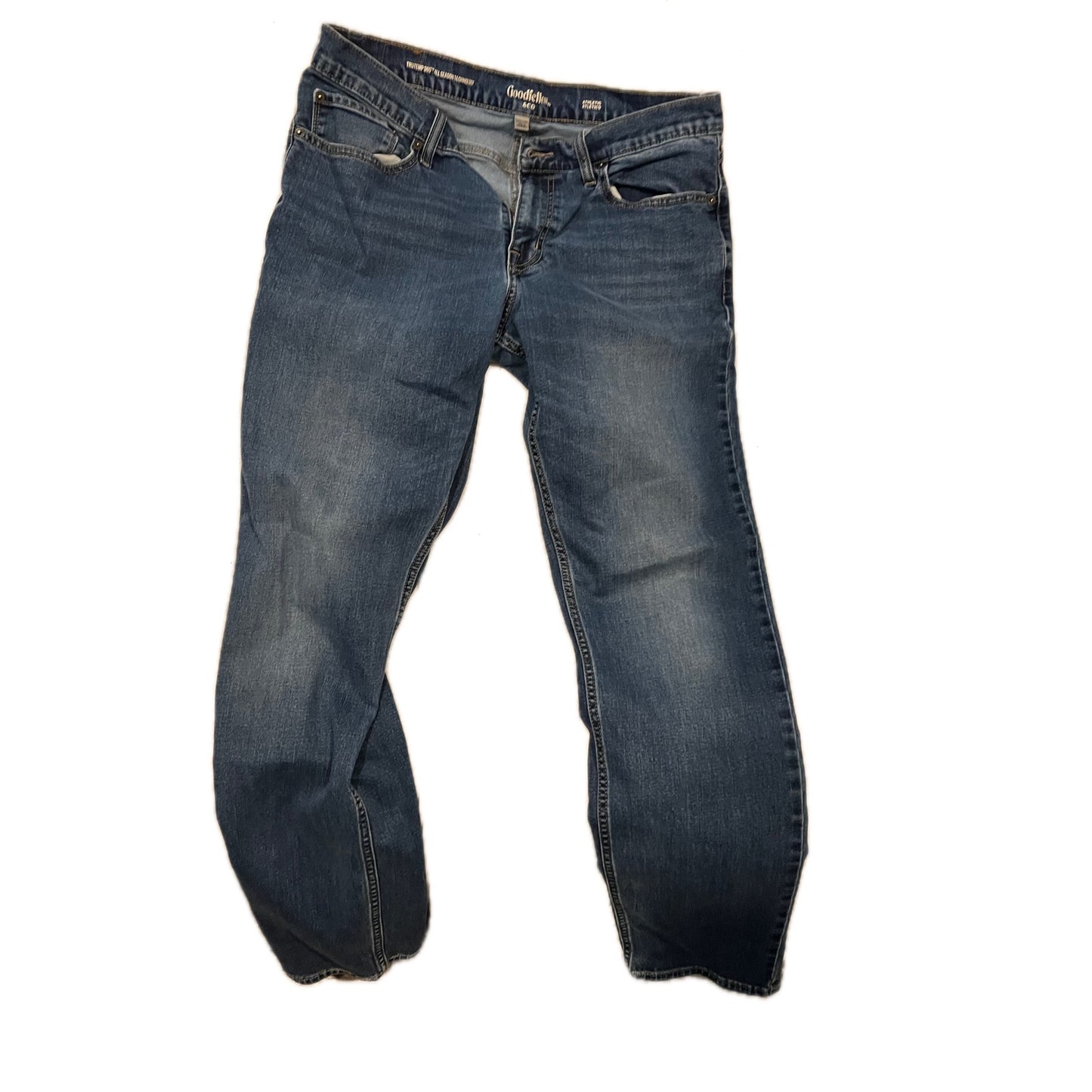 Goodfellow & Co Athletic Flex Blue Jeans Mens 34x34
