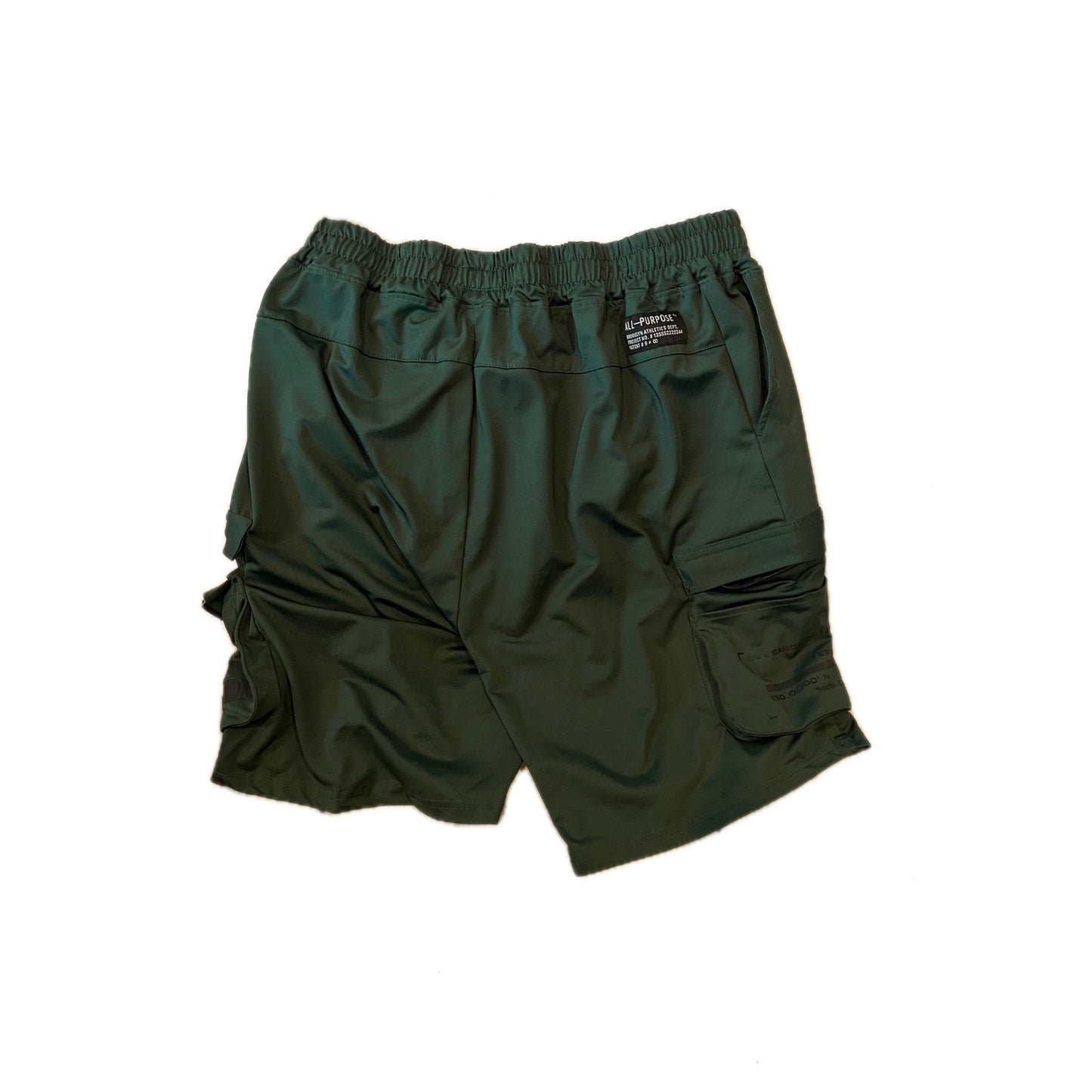 Brooklyn Clothing Knit Jogger Short Zippered Pockets Mens M
