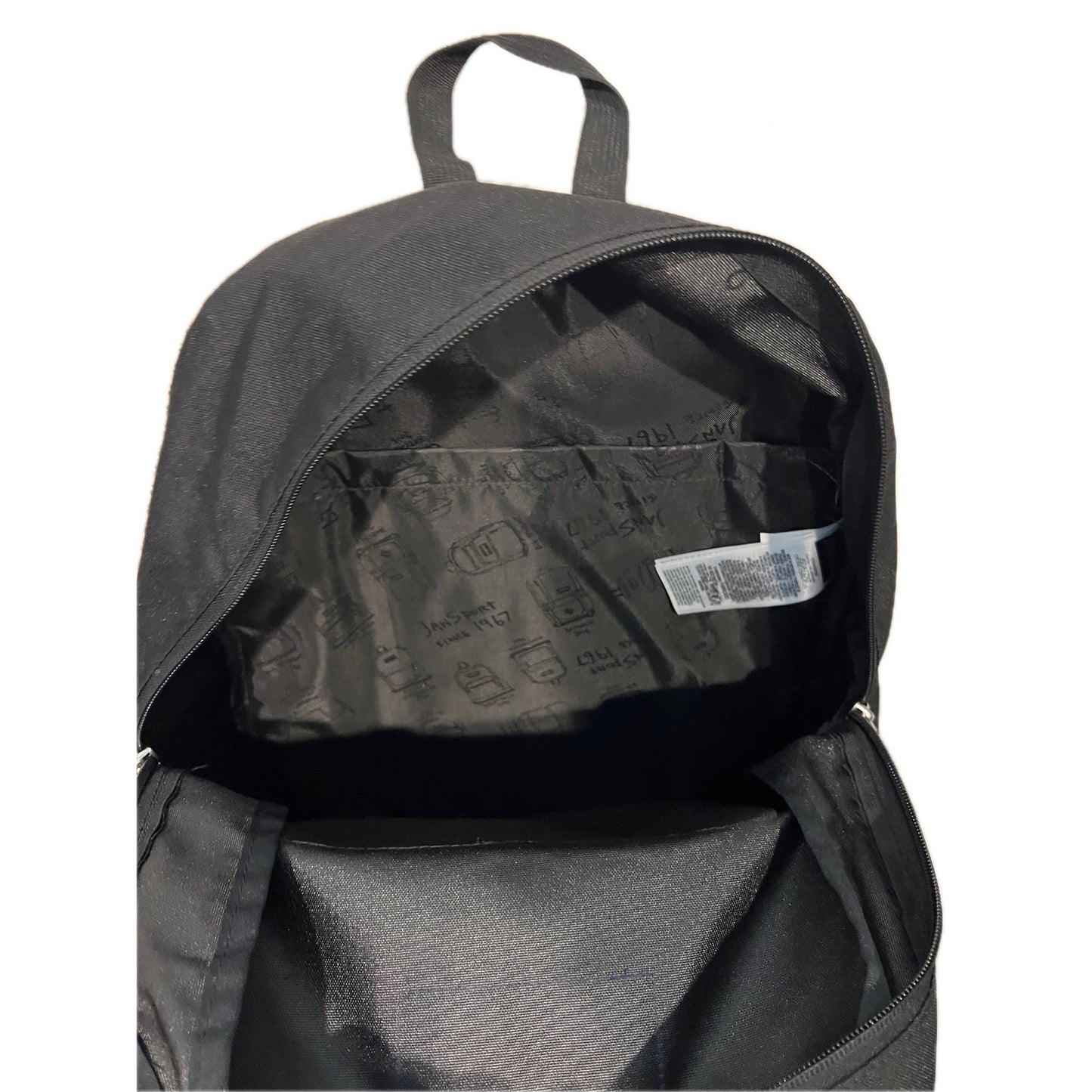 JanSport Crosstown Plus Black Daily Backpack